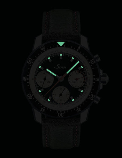 Sinn (ซินน์) Limited Edition นาฬิกาโครโนกราฟ รุ่น 103 St Ty Hd สายหนัง ขนาดตัวเรือน 41 มม. (103 St Ty Hd)