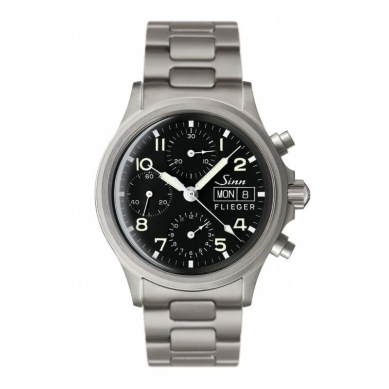 Sinn (ซินน์) นาฬิกาโครโนกราฟ รุ่น 356 PILOT สายสเตนเลส ขนาดตัวเรือน 38.5 มม. (356.020)