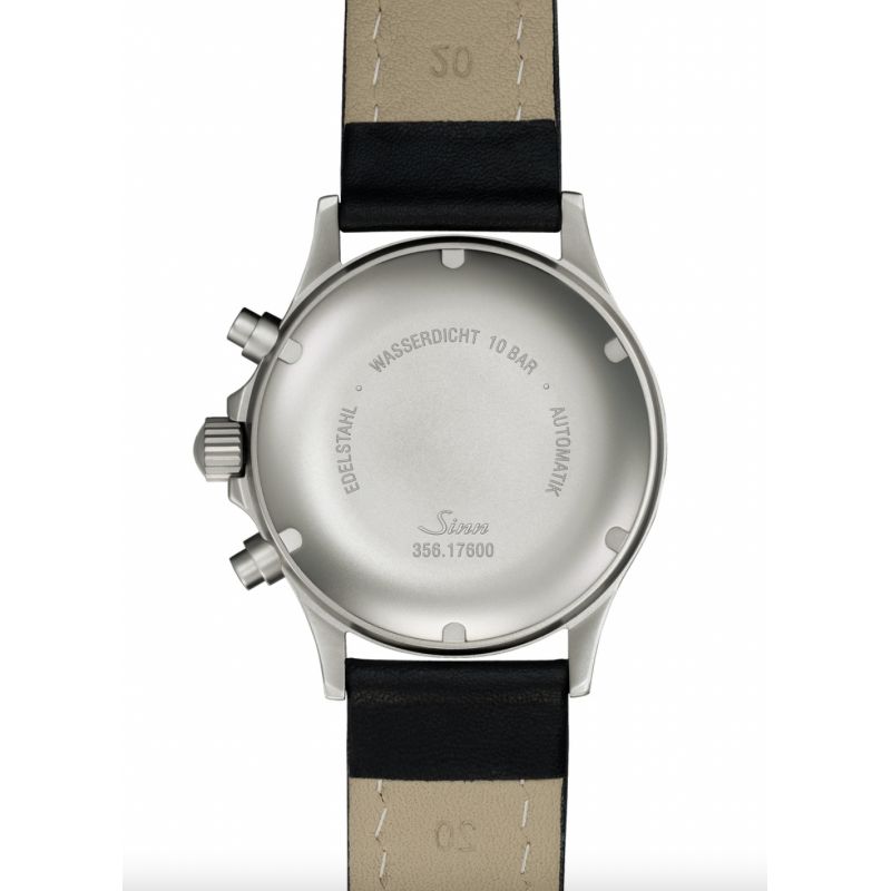 Sinn (ซินน์) นาฬิกาโครโนกราฟ รุ่น 356 PILOT สายสเตนเลส ขนาดตัวเรือน 38.5 มม. (356.020)