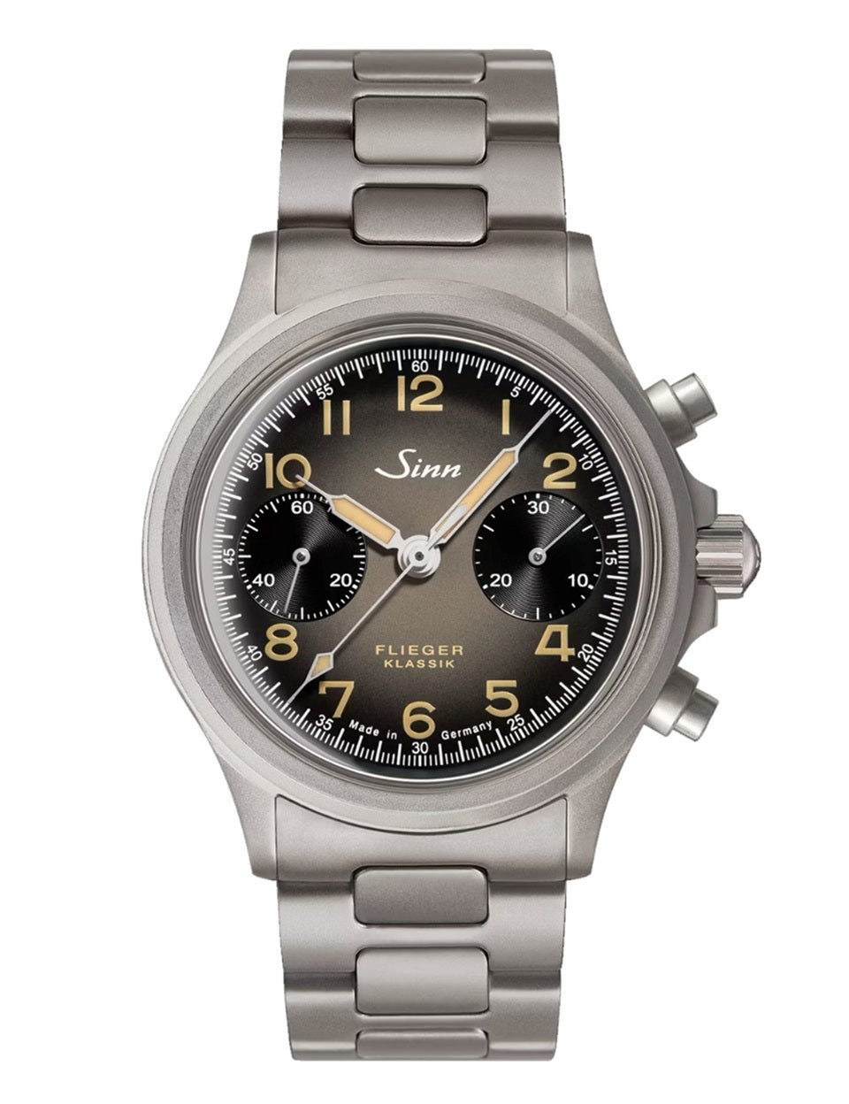 [Pre-Order] Sinn (ซินน์) นาฬิกาโครโนกราฟ รุ่น 356 PILOT Classic AS E สายสเตนเลส/หนัง ขนาดตัวเรือน 38.5 มม. (356.0202)