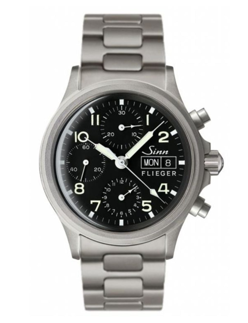 Sinn (ซินน์) นาฬิกาโครโนกราฟ รุ่น 356 PILOT สายสเตนเลส ขนาดตัวเรือน 38.5 มม. (356.020)