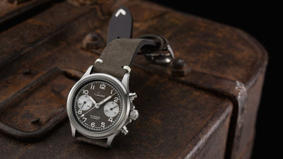 [Pre-Order] Sinn (ซินน์) Limited Edition นาฬิกาโครโนกราฟ รุ่น 356 PILOT Classic Anniversary สายหนัง ขนาดตัวเรือน 38.5 มม. (356 PILOT Classic Anniversary)