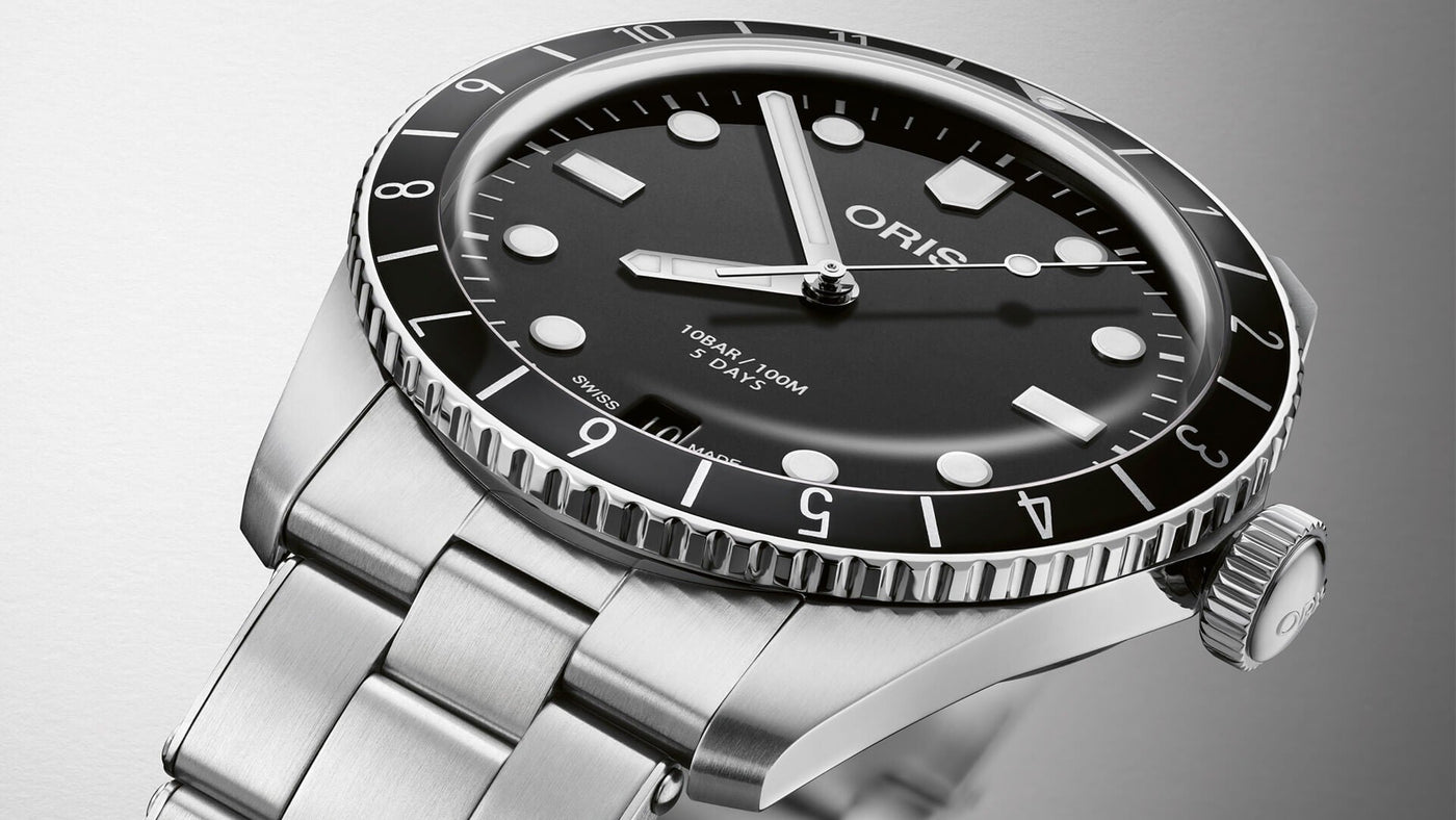 ORIS (โอริส) นาฬิกาข้อมือ รุ่น DIVERS SIXTY-FIVE 12H CALIBRE 400 ระบบออโตเมติก ขนาดตัวเรือน 40 มม.