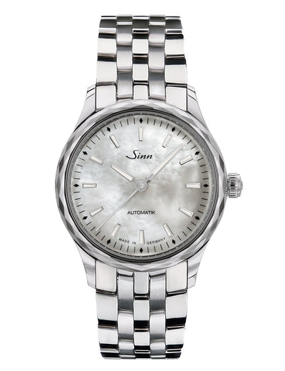 [Pre-Order] Sinn (ซินน์) นาฬิกาผู้หญิง รุ่น 534 MOP W สายหนัง/สเตนเลสสตีล ขนาดตัวเรือน 34 มม. (534.011)