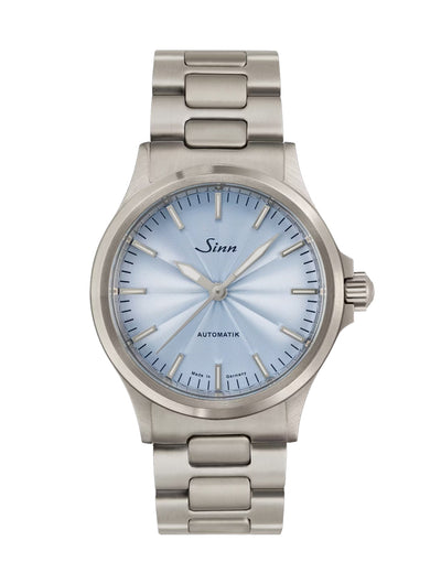 [พร้อมส่ง / Pre-Order] Sinn (ซินน์) นาฬิกา 556 Ice Blue สายหนัง/สเตนเลสสตีล ขนาดตัวเรือน 38.5 มม. (556 Ice Blue)