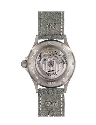 [พร้อมส่ง / Pre-Order] Sinn (ซินน์) นาฬิกา 556 Ice Blue สายหนัง/สเตนเลสสตีล ขนาดตัวเรือน 38.5 มม. (556 Ice Blue)