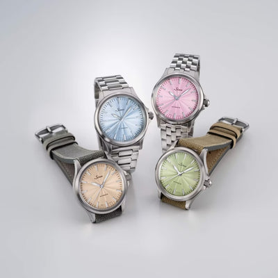 [พร้อมส่ง / Pre-Order] Sinn (ซินน์) นาฬิกา 556 Ice Blue สายหนัง/สเตนเลสสตีล ขนาดตัวเรือน 38.5 มม. (556 Ice Blue)