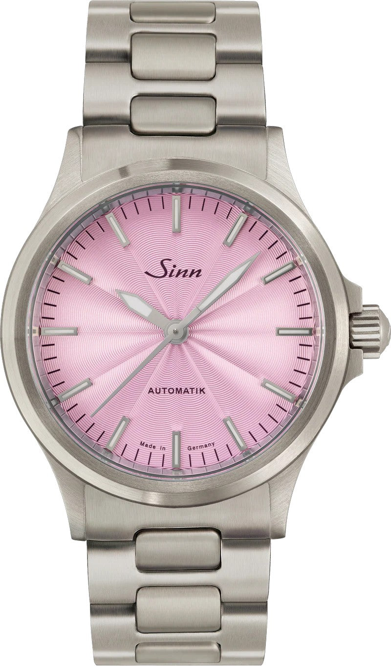 [Pre-Order] Sinn (ซินน์) นาฬิกา 556 Mauve สายหนัง/สเตนเลสสตีล ขนาดตัวเรือน 38.5 มม. (556 Mauve)