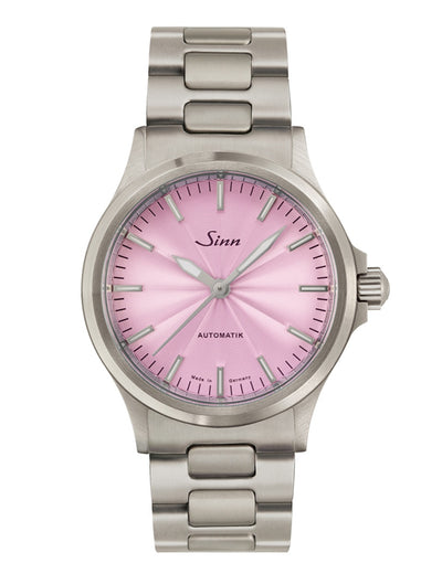 [Pre-Order] Sinn (ซินน์) นาฬิกา 556 Mauve สายหนัง/สเตนเลสสตีล ขนาดตัวเรือน 38.5 มม. (556 Mauve)