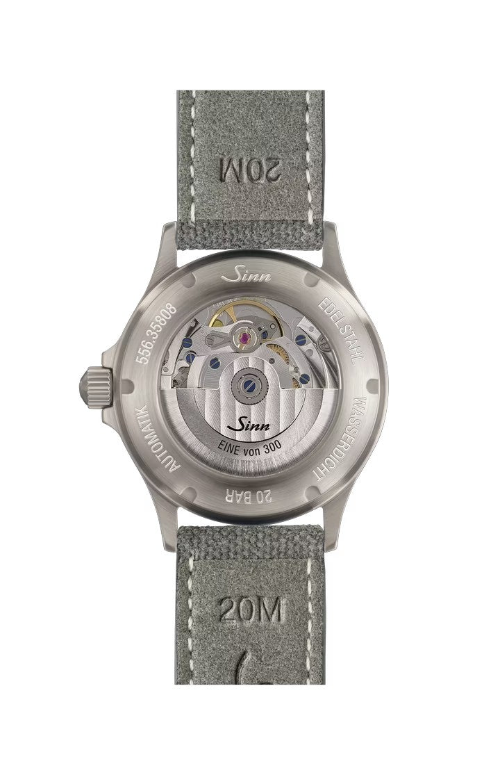 [Pre-Order] Sinn (ซินน์) นาฬิกา 556 Mauve สายหนัง/สเตนเลสสตีล ขนาดตัวเรือน 38.5 มม. (556 Mauve)