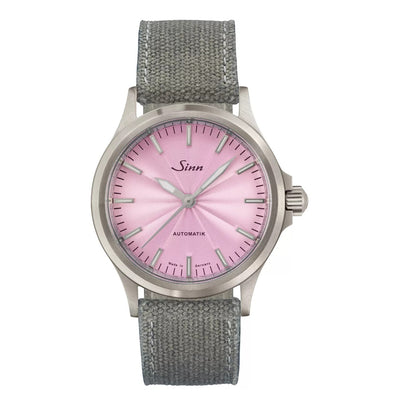 [Pre-Order] Sinn (ซินน์) นาฬิกา 556 Mauve สายหนัง/สเตนเลสสตีล ขนาดตัวเรือน 38.5 มม. (556 Mauve)