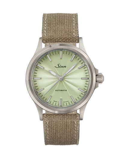 [พร้อมส่ง / Pre-Order] Sinn (ซินน์) นาฬิกา 556 Sage สายหนัง/สเตนเลสสตีล ขนาดตัวเรือน 38.5 มม. (556 Sage)