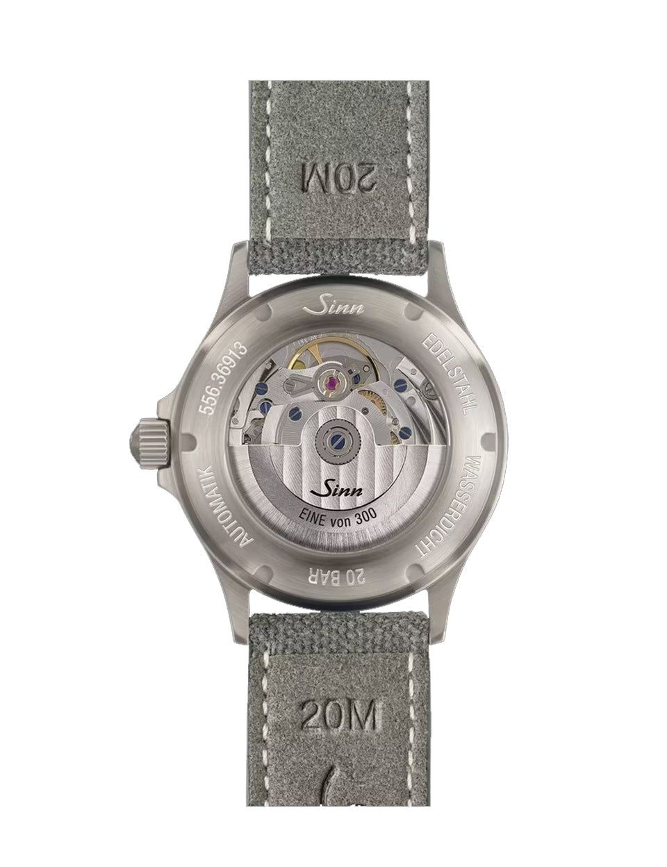 [พร้อมส่ง / Pre-Order] Sinn (ซินน์) นาฬิกา 556 Sage สายหนัง/สเตนเลสสตีล ขนาดตัวเรือน 38.5 มม. (556 Sage)
