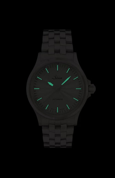 [พร้อมส่ง / Pre-Order] Sinn (ซินน์) นาฬิกา 556 Sage สายหนัง/สเตนเลสสตีล ขนาดตัวเรือน 38.5 มม. (556 Sage)