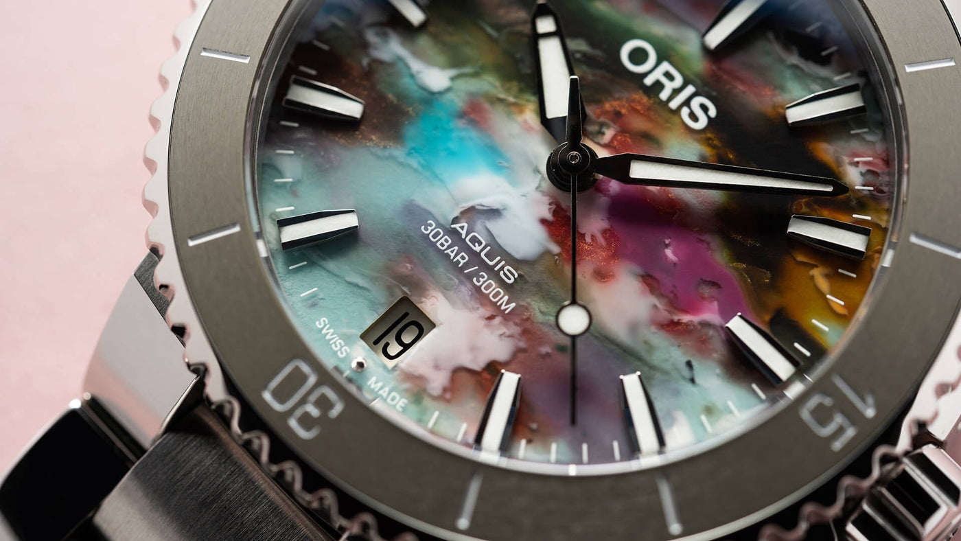 ORIS (โอริส) นาฬิกาข้อมือ รุ่น AQUIS DATE ระบบออโตเมติก ขนาดตัวเรือน 41.50 มม.
