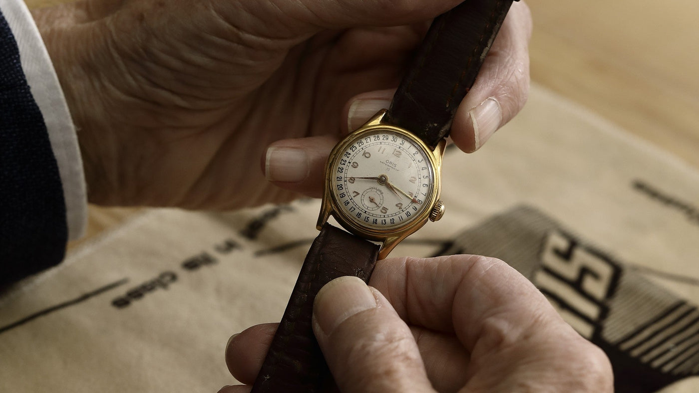 ORIS (โอริส) นาฬิกาข้อมือ รุ่น BIG CROWN POINTER DATE 80TH ANNIVERSARY EDITION ระบบออโตเมติก ขนาดตัวเรือน 40 มม.