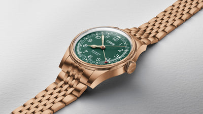 ORIS (โอริส) นาฬิกาข้อมือ รุ่น BIG CROWN BRONZE POINTER DATE ระบบออโตเมติก ขนาดตัวเรือน 40 มม.