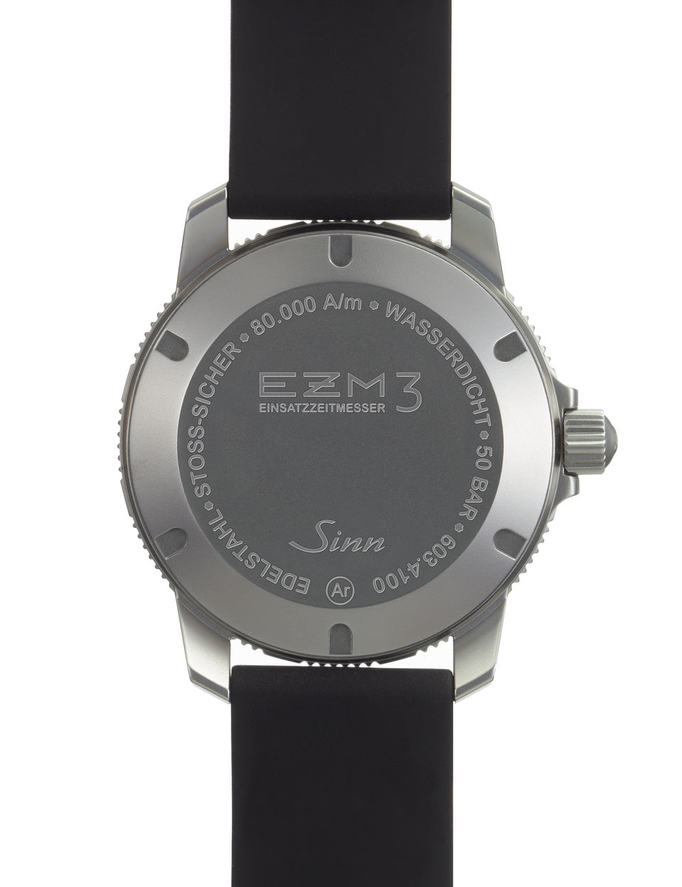 Sinn (ซินน์) นาฬิกาดำน้ำ EZM 3 สายสแตนเลสสตีล ขนาดตัวเรือน 41 มม. (EZM 3)
