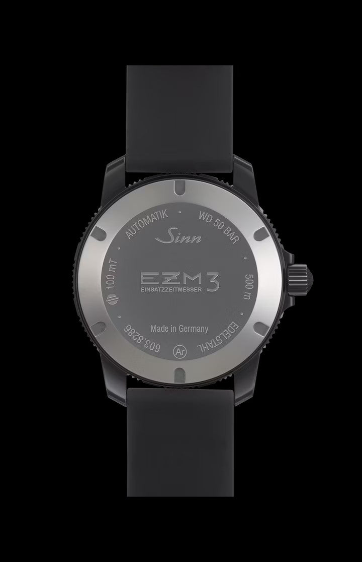 [Pre-Order] Sinn (ซินน์) นาฬิกาดำน้ำ EZM 3 S สายหนัง/ซิลิโคน/สเตนเลสสตีล ขนาดตัวเรือน 41 มม. (EZM 3 S)