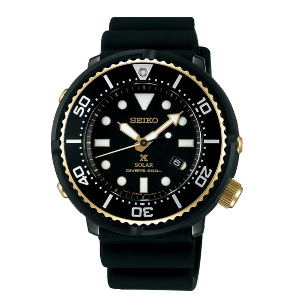 Seiko (ไซโก) นาฬิกาข้อมือ Prospex Tuna Solar Diver’s 200m SBDN028J ระบบโซลาร์ ขนาดตัวเรือน 46 มม.