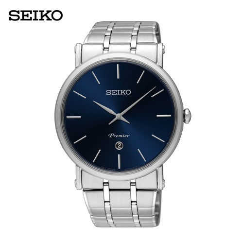 Seiko (ไซโก) นาฬิกาข้อมือ Premier Quartz Analog SKP399P ระบบควอตซ์ ขนาดตัวเรือน 40.7 มม.