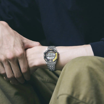 Seiko (ไซโก) นาฬิกาข้อมือ Conceptual Series Rotocall SMGG17P หน้าปัดดิจิทัล ระบบควอตซ์ ขนาดตัวเรือน 37 มม.