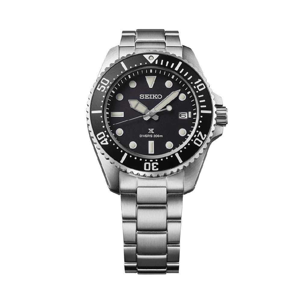 Seiko (ไซโก) นาฬิกาข้อมือ Prospex Solar Diver’s SNE597P ระบบ โซลาร์ ขนาดตัวเรือน 41 มม.