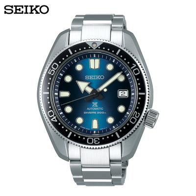 Seiko (ไซโก) นาฬิกาข้อมือ รุ่น Prospex Great Blue Hole Special Edition SPB083J ระบบอัตโนมัติ ขนาดตัวเรือน 44 มม.