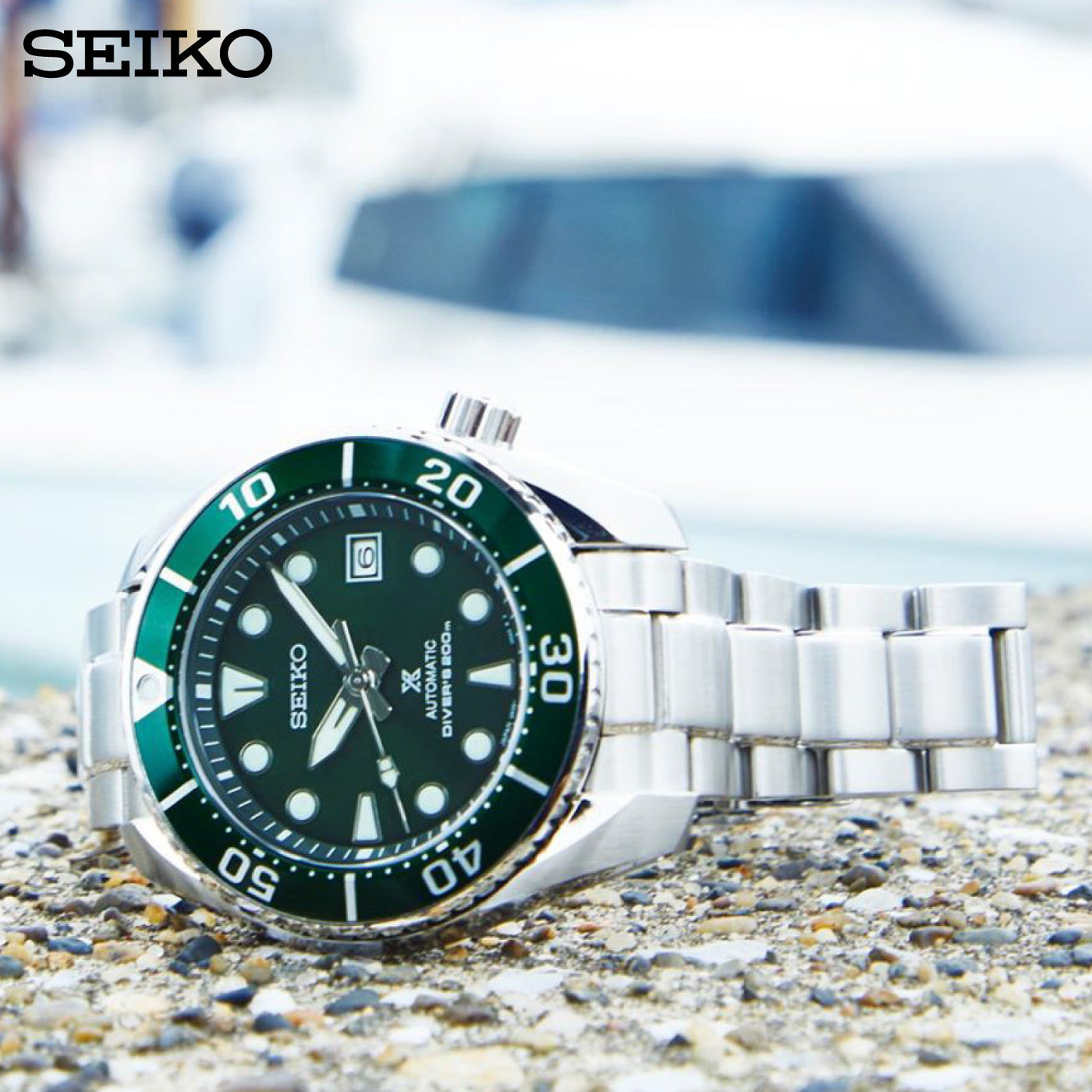 Seiko (ไซโก) นาฬิกาข้อมือ Prospex Automatic Diver’s 200m. SPB103J ระบบอัตโนมัติ ขนาดตัวเรือน 45 มม.