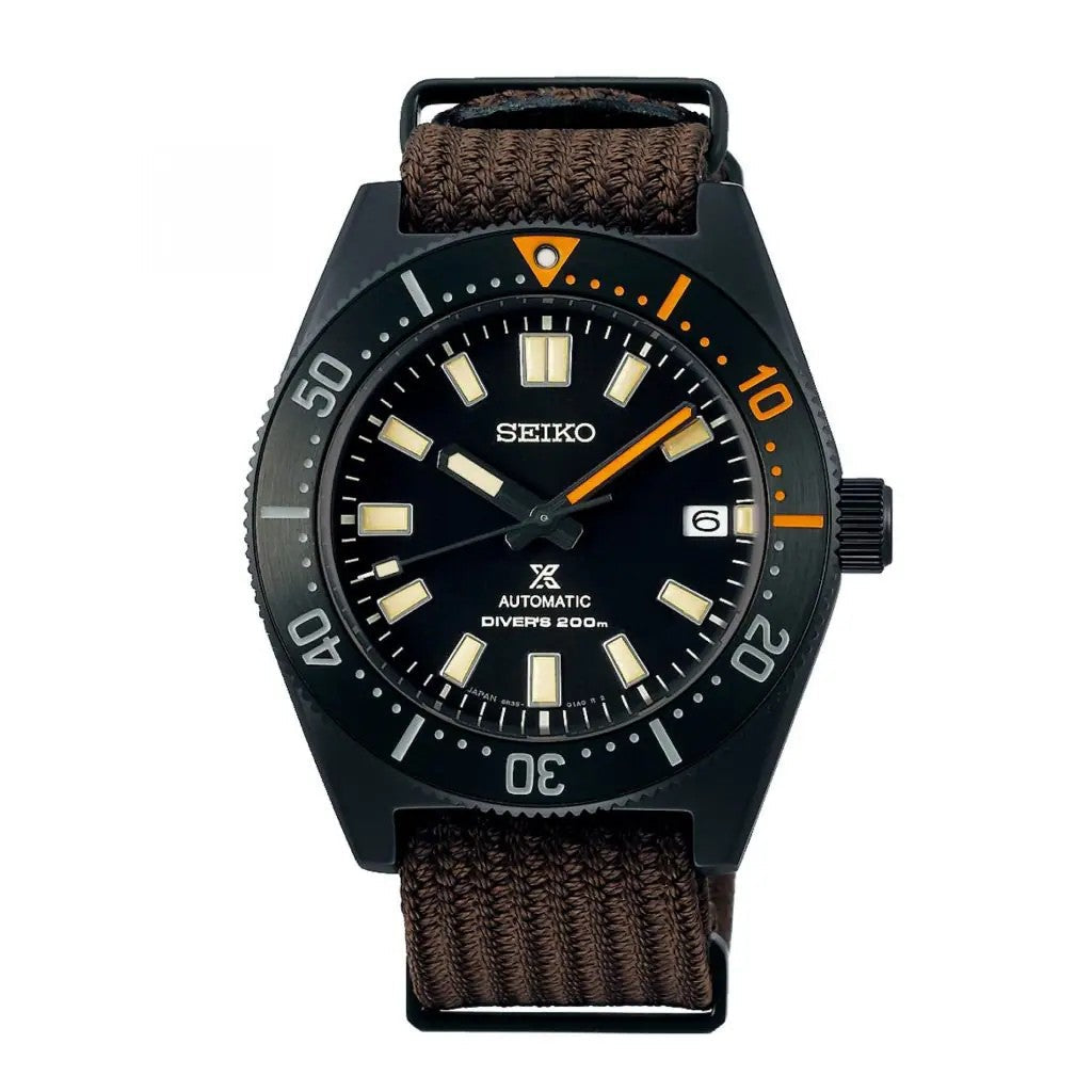 Seiko (ไซโก) นาฬิกาดำน้ำ รุ่น Prospex 1965 Diver's The Black Series Limited Edition SPB253J ระบบอัตโนมัติ ขนาดตัวเรือน 40.5 มม.
