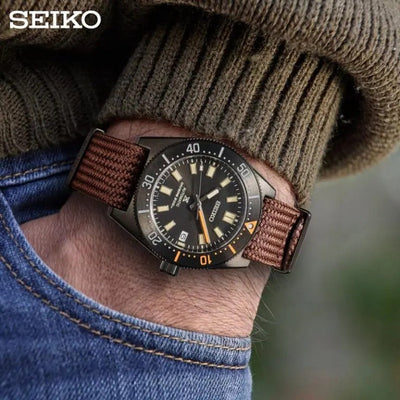 Seiko (ไซโก) นาฬิกาดำน้ำ รุ่น Prospex 1965 Diver's The Black Series Limited Edition SPB253J ระบบอัตโนมัติ ขนาดตัวเรือน 40.5 มม.