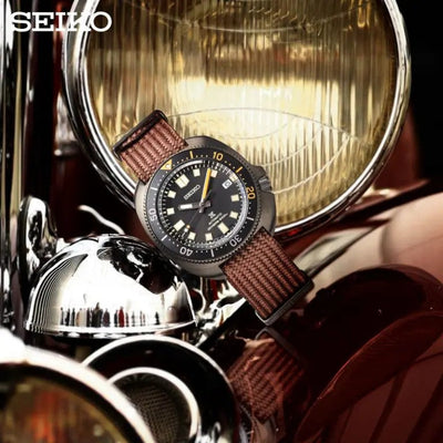 Seiko (ไซโก) นาฬิกาดำน้ำ รุ่น Prospex 1970 Diver's The Black Series Limited Edition SPB257J ระบบอัตโนมัติ ขนาดตัวเรือน 42.7 มม.