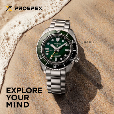 Seiko (ไซโก) นาฬิกาข้อมือ Prospex 1968 Heritage Diver’s GMT SPB381J ระบบอัตโนมัติ ขนาดตัวเรือน 42 มม.