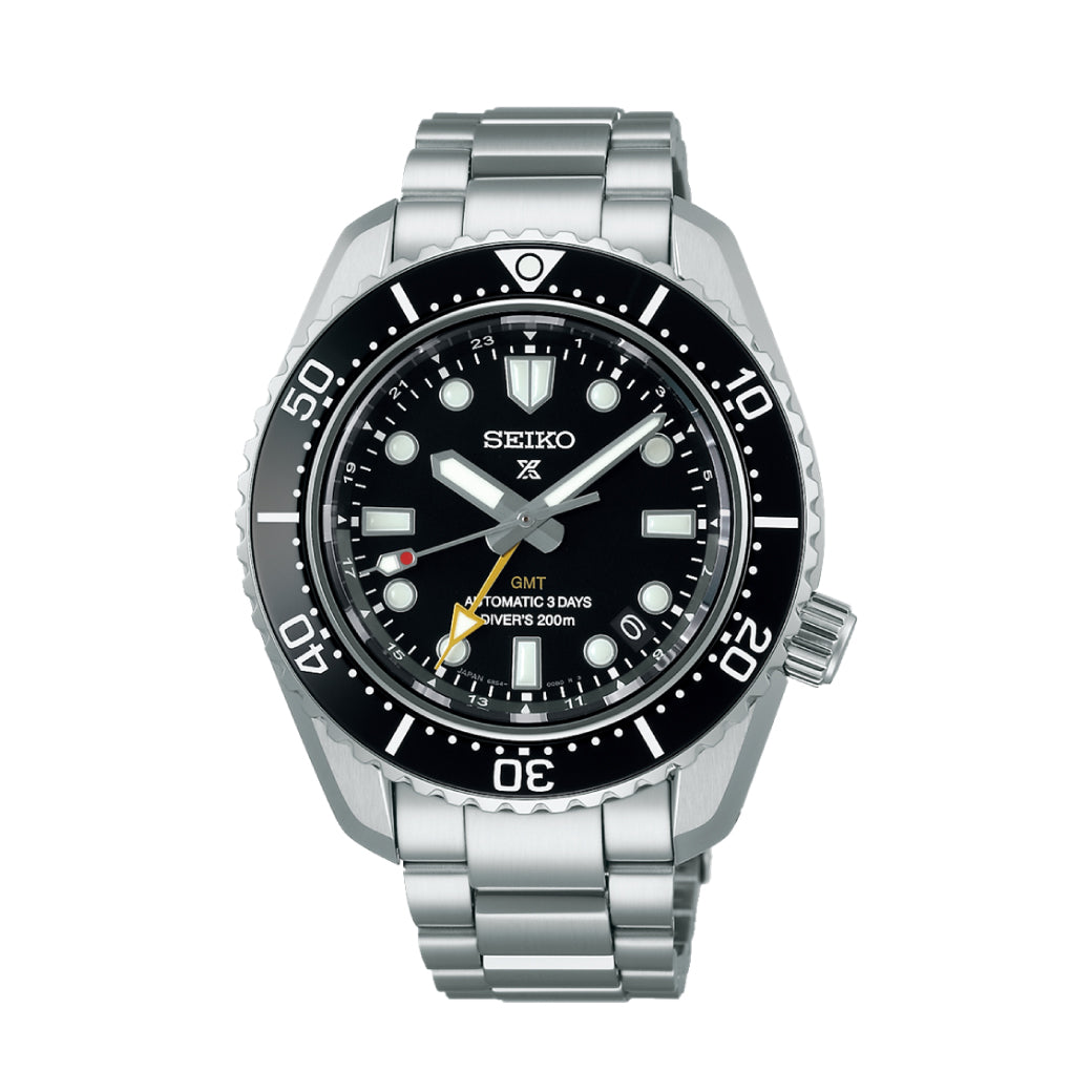 [Pre-Order] Seiko (ไซโก) นาฬิกาข้อมือ Prospex 1968 Heritage Diver’s GMT SPB383J ระบบอัตโนมัติ ขนาดตัวเรือน 42 มม.