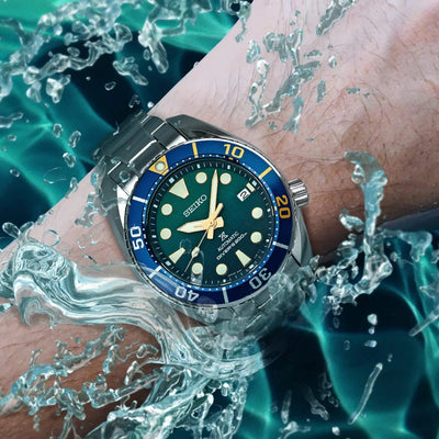 Seiko (ไซโก) นาฬิกาผู้ชาย Prospex Zimbe Limited Edition No.18 SPB425J ระบบอัตโนมัติ ขนาดตัวเรือน 45 มม.