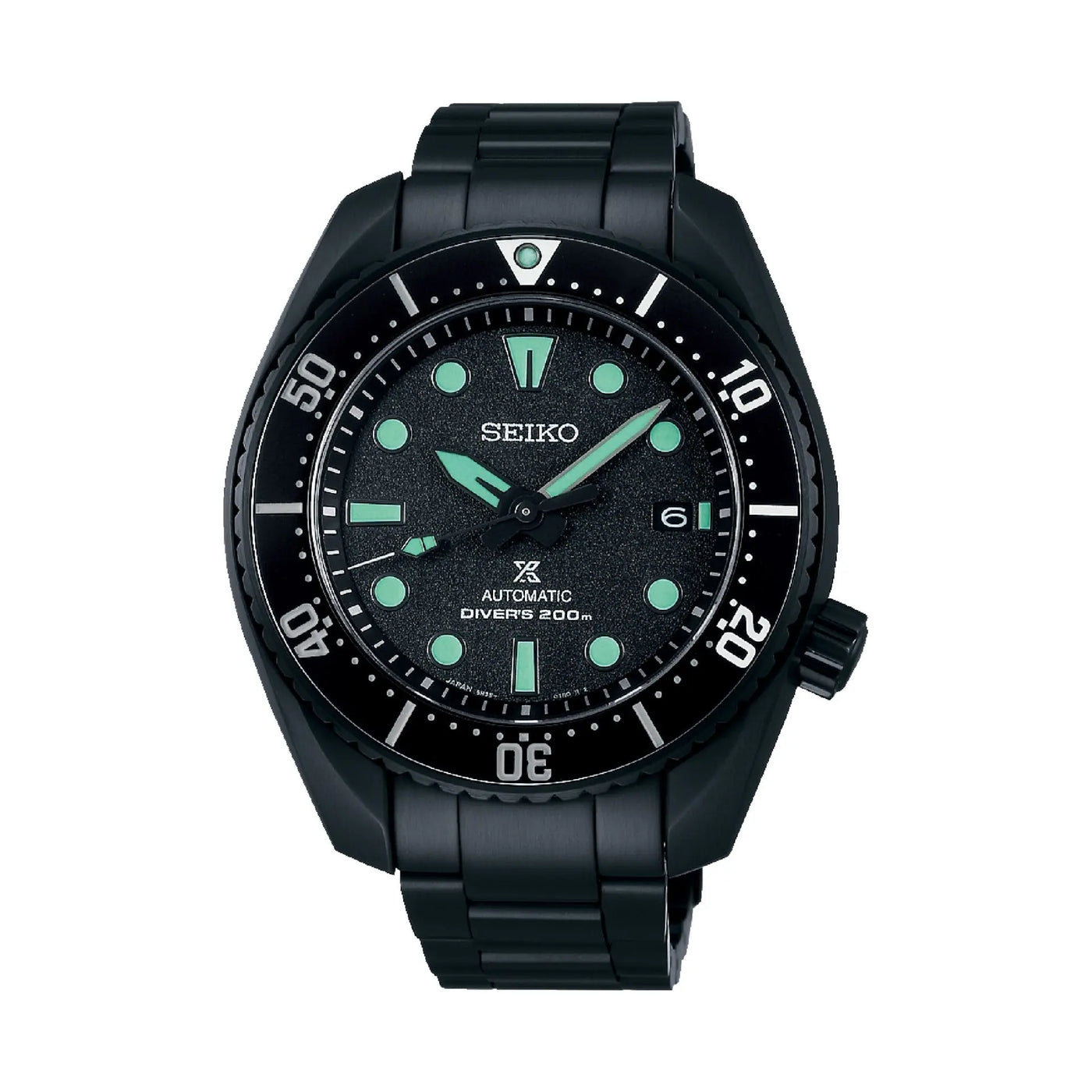 Seiko (ไซโก) นาฬิกาข้อมือ Prospex The Black Series night vision SPB433J ระบบอัตโนมัติ ขนาดตัวเรือน 45 มม.