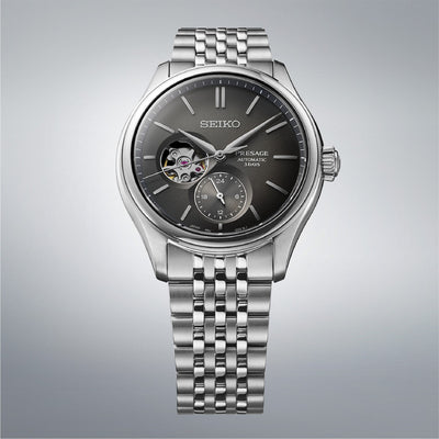 Seiko (ไซโก) นาฬิกาข้อมือ Presage Classic Series Semi Skeleton รุ่น SPB471J ระบบอัตโนมัติ ขนาดตัวเรือน 40.20 มม.