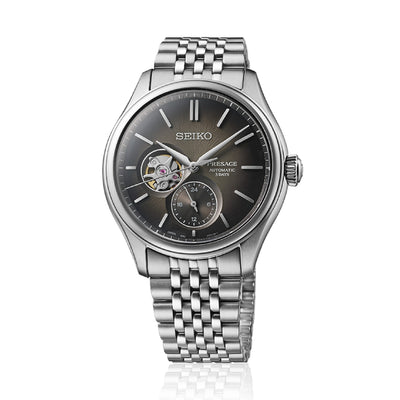 Seiko (ไซโก) นาฬิกาข้อมือ Presage Classic Series Semi Skeleton รุ่น SPB471J ระบบอัตโนมัติ ขนาดตัวเรือน 40.20 มม.