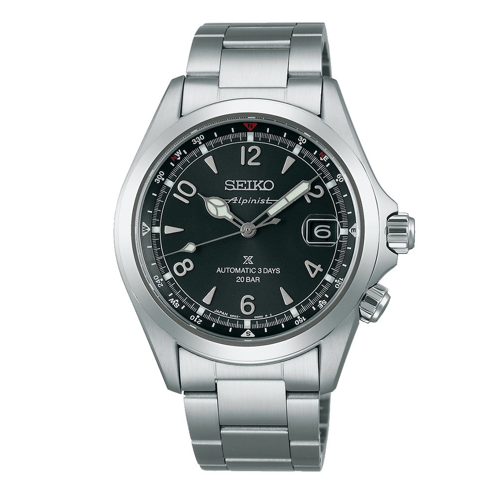 Seiko (ไซโก) นาฬิกาข้อมือ Prospex Alpinist Mechanical Regular รุ่น SPB505J ระบบอัตโนมัติ ขนาดตัวเรือน 39.5 มม.