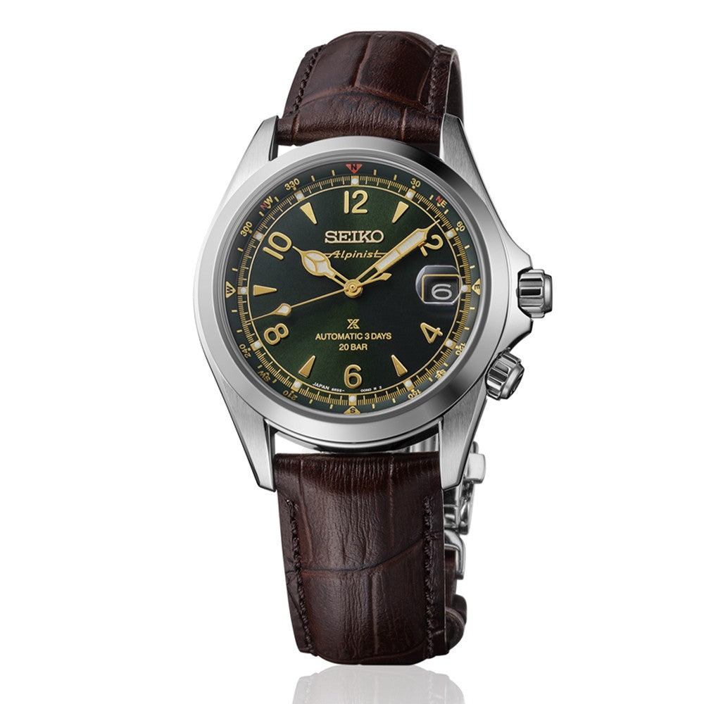 Seiko (ไซโก) นาฬิกาข้อมือ Prospex Alpinist Mechanical Regular รุ่น SPB507J ระบบอัตโนมัติ ขนาดตัวเรือน 39.5 มม.
