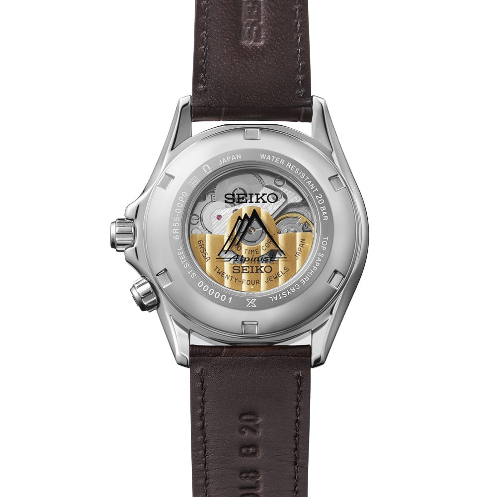 Seiko (ไซโก) นาฬิกาข้อมือ Prospex Alpinist Mechanical Regular รุ่น SPB507J ระบบอัตโนมัติ ขนาดตัวเรือน 39.5 มม.