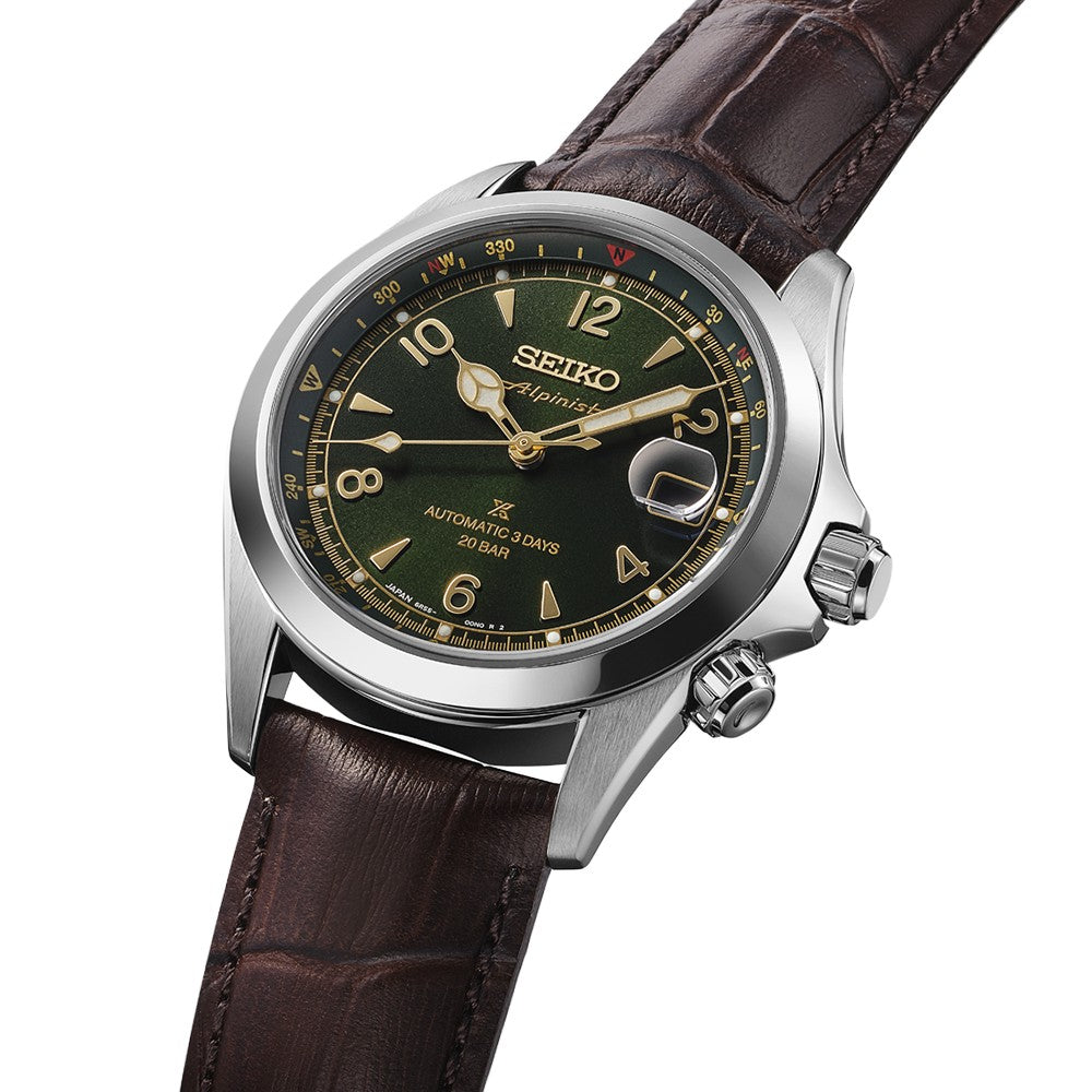 Seiko (ไซโก) นาฬิกาข้อมือ Prospex Alpinist Mechanical Regular รุ่น SPB507J ระบบอัตโนมัติ ขนาดตัวเรือน 39.5 มม.