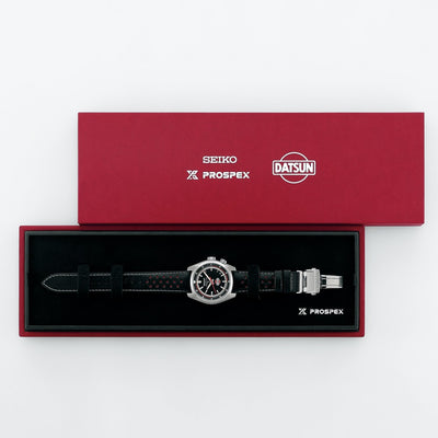 [แถมกระเป๋า] Seiko (ไซโก) นาฬิกาข้อมือ Prospex Speed Timer Mechanical Chronograph Datsun 240Z Limited Edition รุ่น SPB517J ขนาดตัวเรือน 39.5 มม.