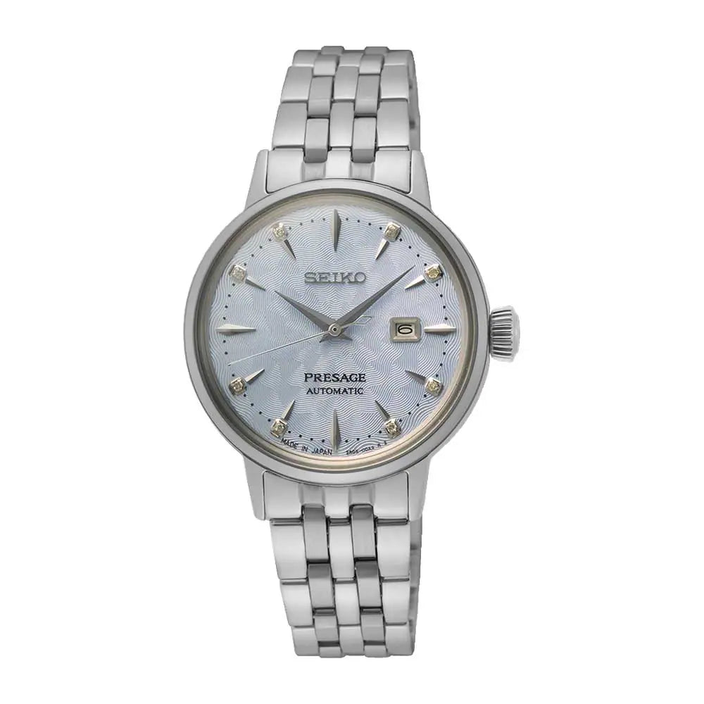 Seiko (ไซโก) นาฬิกาข้อมือ Presage Cocktail Time Ladies SRE007J ระบบอัตโนมัติ ขนาดตัวเรือน 30.28 มม.