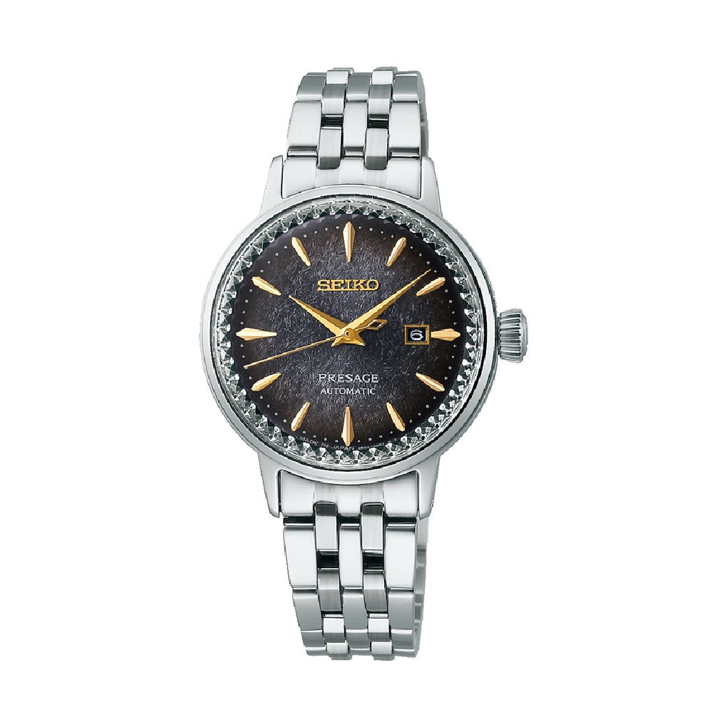 Seiko (ไซโก) นาฬิกาข้อมือ Presage Cocktail Time Tokyo Star Night Limited Edition รุ่น SRE015J ระบบอัตโนมัติ ขนาดตัวเรือน 30.30 มม.