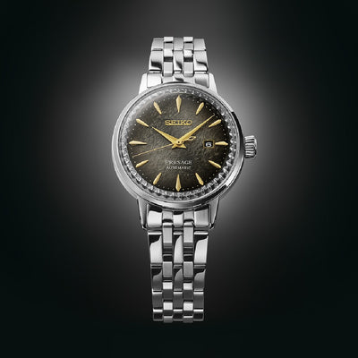 Seiko (ไซโก) นาฬิกาข้อมือ Presage Cocktail Time Tokyo Star Night Limited Edition รุ่น SRE015J ระบบอัตโนมัติ ขนาดตัวเรือน 30.30 มม.