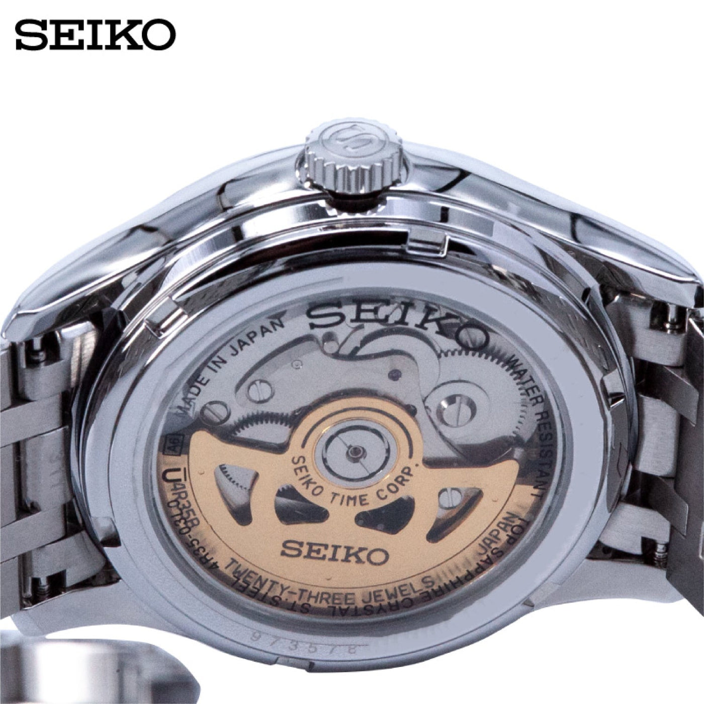 Seiko (ไซโก) นาฬิกาข้อมือ รุ่น Presage Automatic SRPC81J ระบบอัตโนมัติ ขนาดตัวเรือน 41.7 มม.
