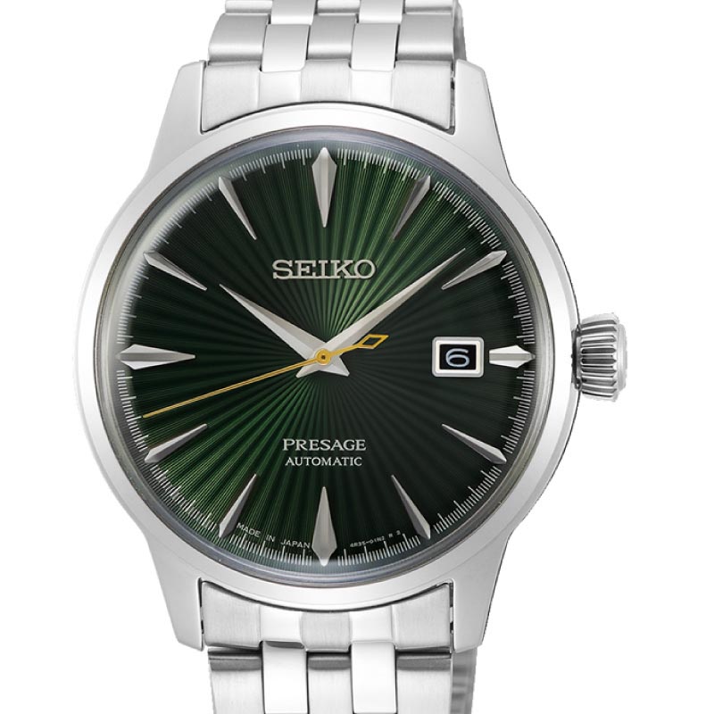 Seiko (ไซโก) นาฬิกาข้อมือ Presage Automatic SRPE15J ระบบอัตโนมัติ ขนาดตัวเรือน 40.5 มม.