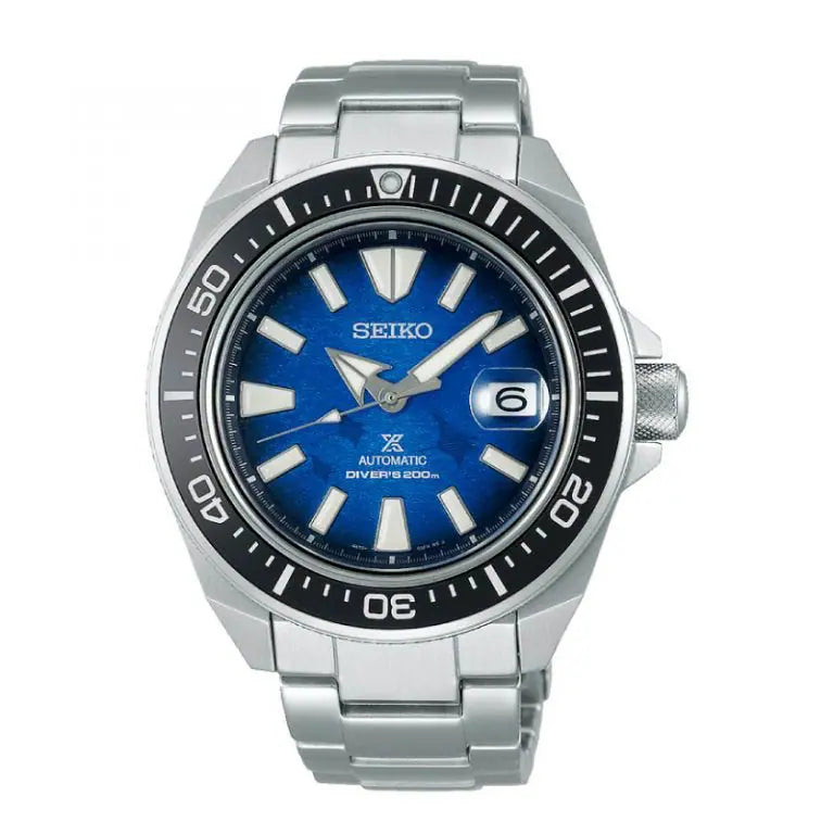 Seiko (ไซโก) นาฬิกาข้อมือ Prospex Save The Ocean Special Edition Automatic SRPE33K ระบบอัตโนมัติ ขนาดตัวเรือน 44 มม.