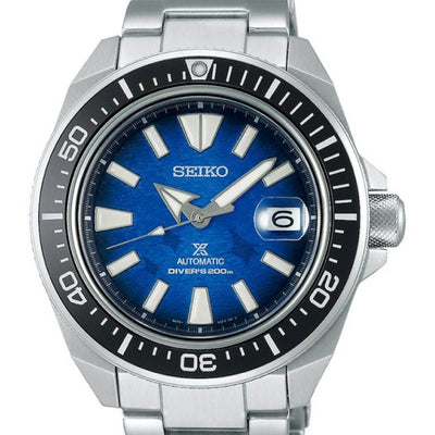 Seiko (ไซโก) นาฬิกาข้อมือ Prospex Save The Ocean Special Edition Automatic SRPE33K ระบบอัตโนมัติ ขนาดตัวเรือน 44 มม.